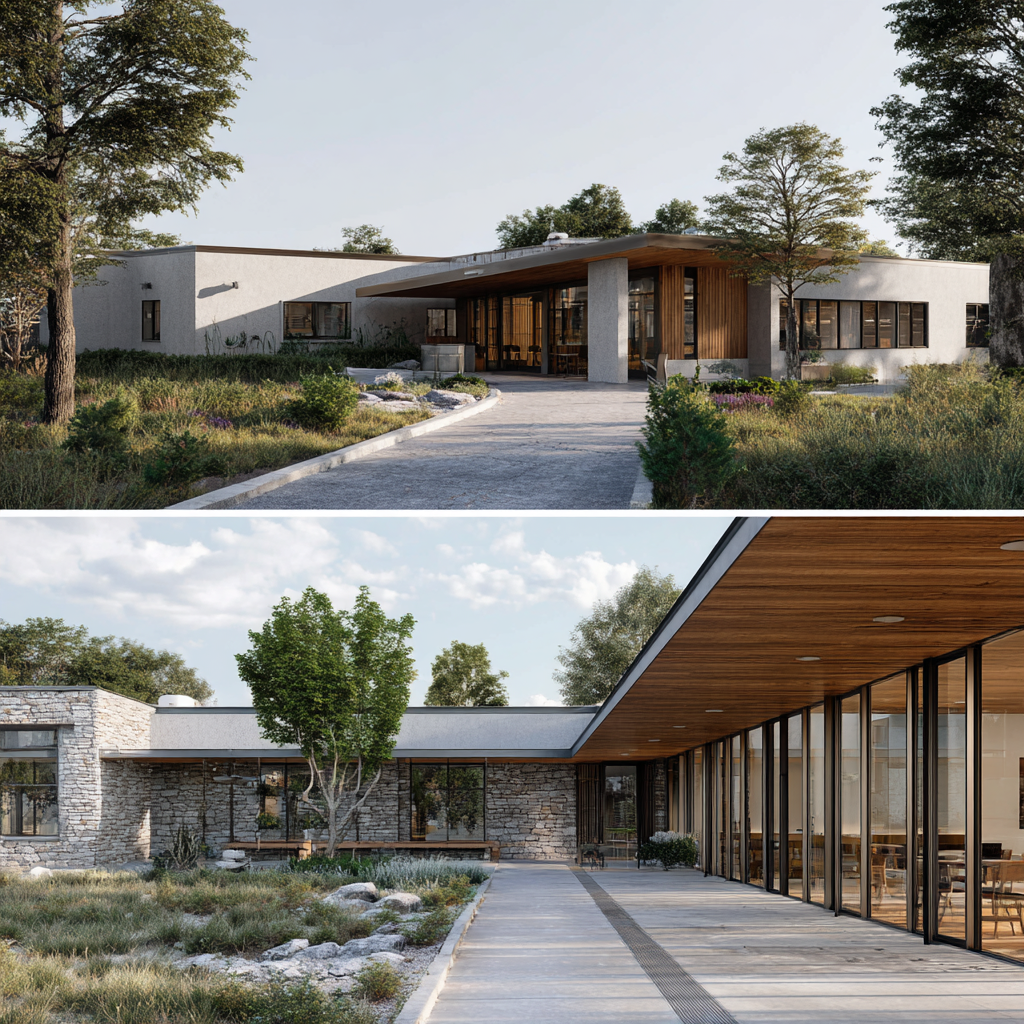 Residential treatment campus at RSP Treatment in St. Petersburg, Florida